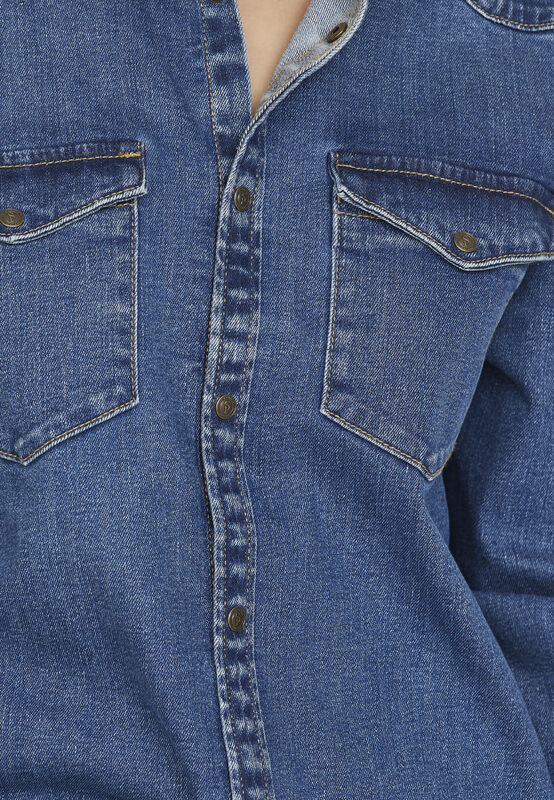 SISTERS POINT SKJORTE DENIM - Billede 6